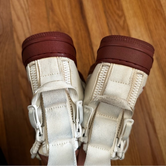 Nike SF Air Force 1 Mid Mars Stone Sneakers Shoes Ivory Red Retro Men’s Size 8.5 - Picture 7 of 14